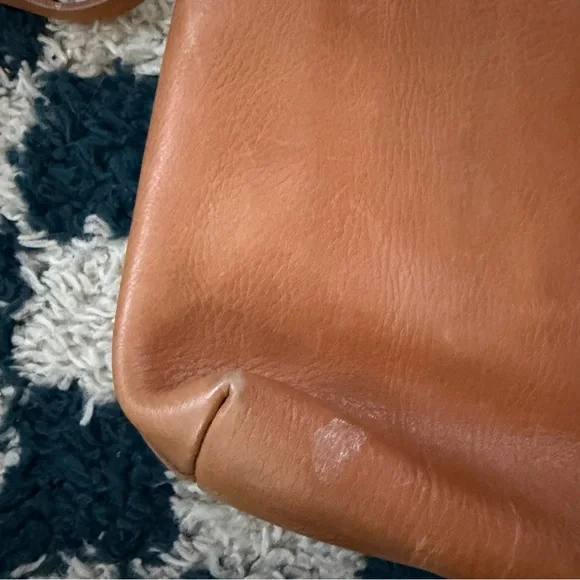 MADEWELL The Transport Stripe Embroidered Zip Top Crossbody Tote, Small - Picture 4 of 5